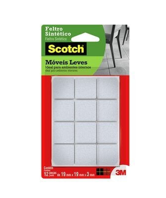 feltro quadrado scotch 3m branco g - HB004262588