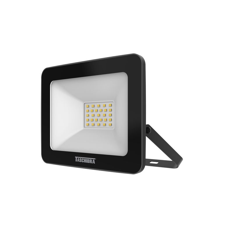 REFLETOR-TR-LED-30-SLIM-30W-PRETO-6500K-TASCHIBRA