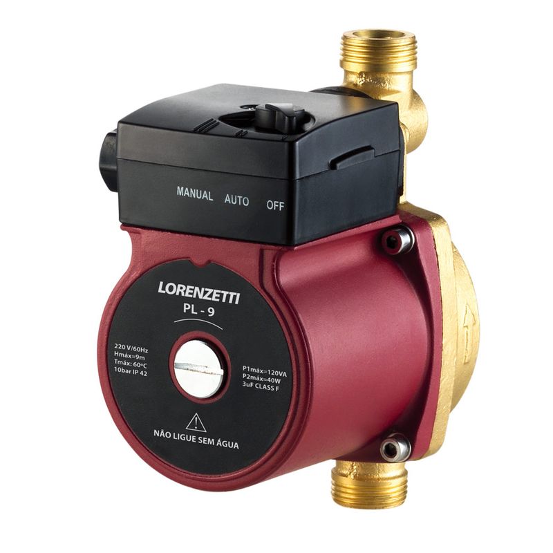 PRESSURIZADOR-FLUX-PL9-127V-LORENZETTI
