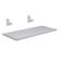 PRATELEIRA-AGLOMERADA-BRANCO-COM-SUPORTE-TUCANO-20X60-FAMASTIL-PRAT-K