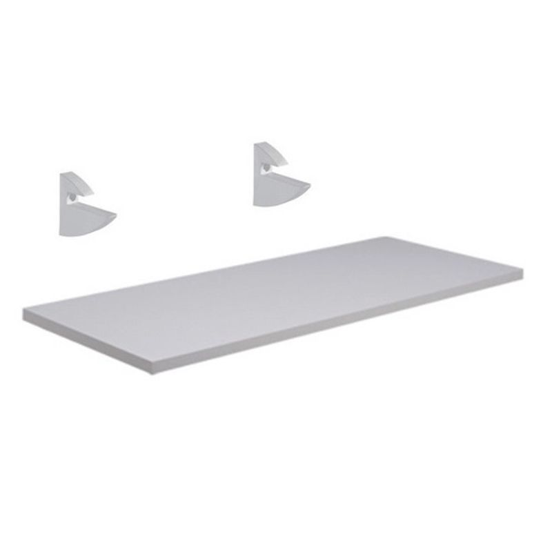 PRATELEIRA-AGLOMERADA-BRANCO-COM-SUPORTE-TUCANO-20X60-FAMASTIL-PRAT-K