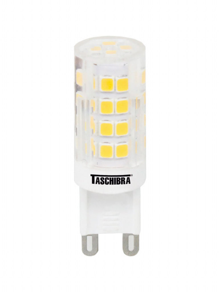 lampada led bipino g9 3w taschibra 127v 2700k - 11080401