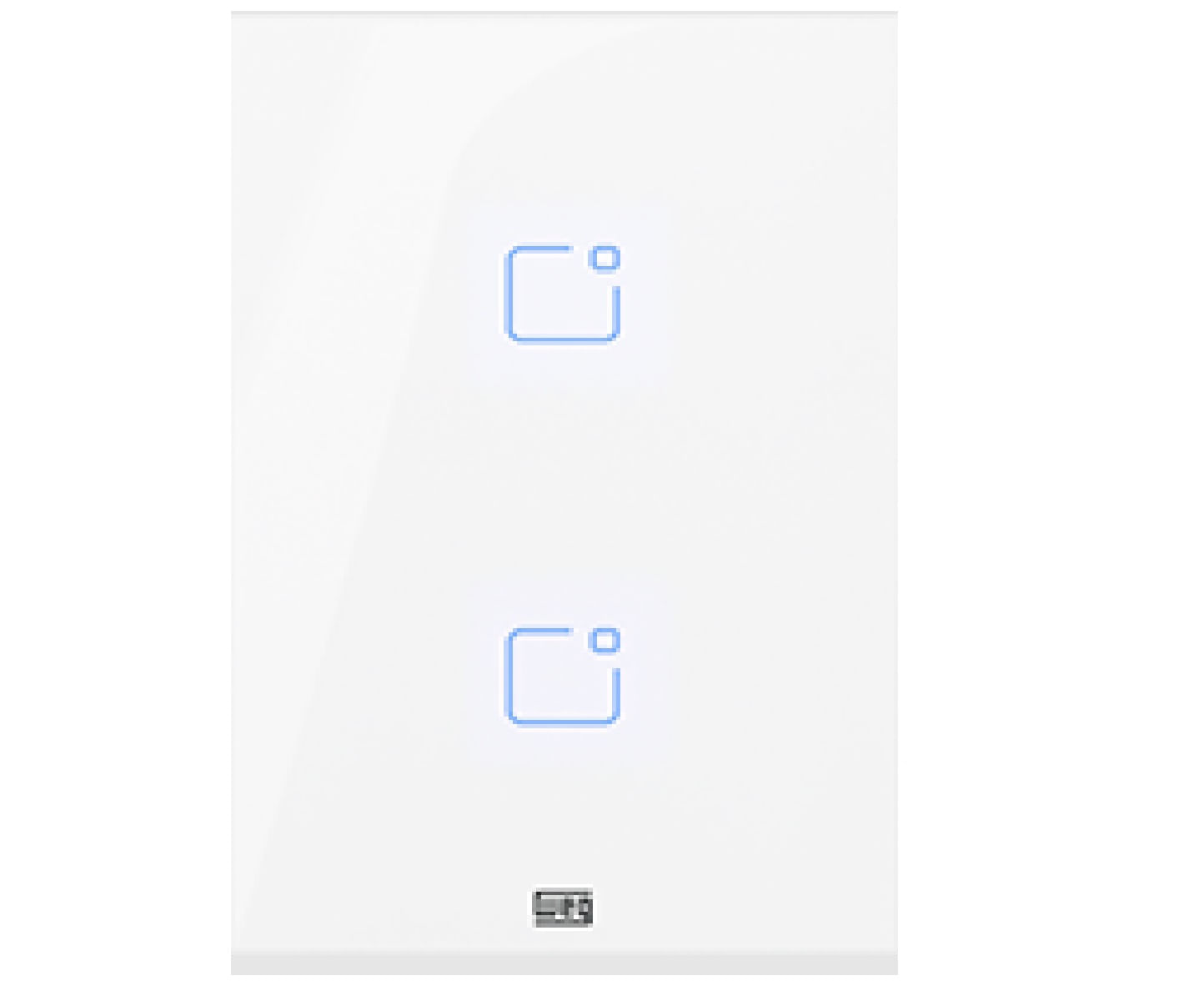 interruptor touch wifi whome 4x2 weg