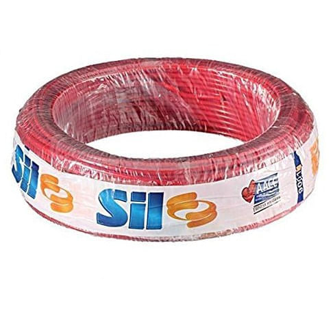 Fio Flexivel 1.5mm VERMELHO Sil Fios e Cabos 15M