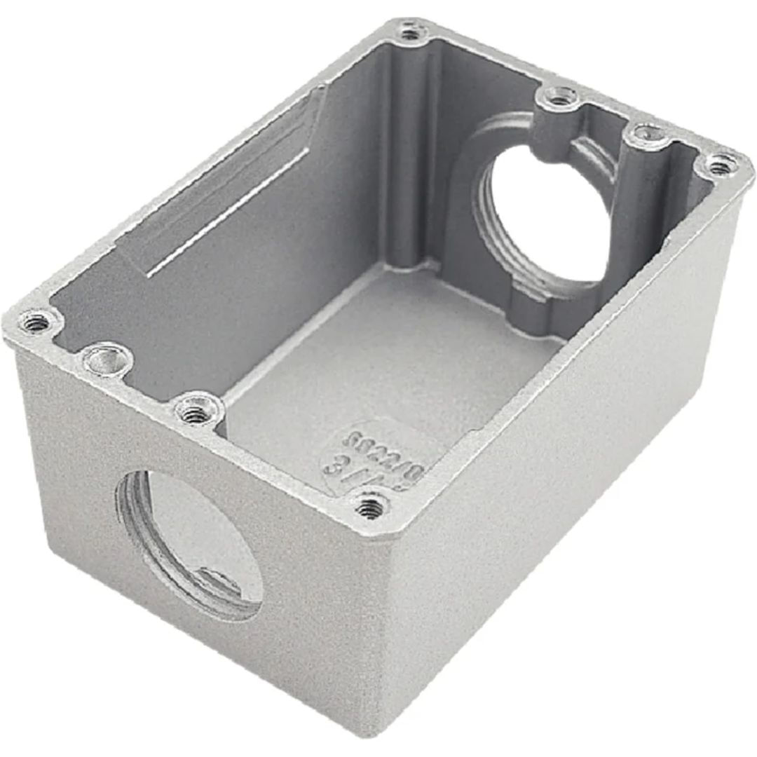 Caixa de piso 4x2 3/4 baixa aluminio