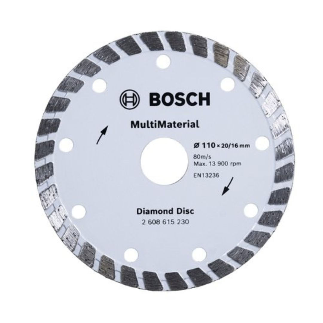 Disco diamantado turbo 110x20/16mm
