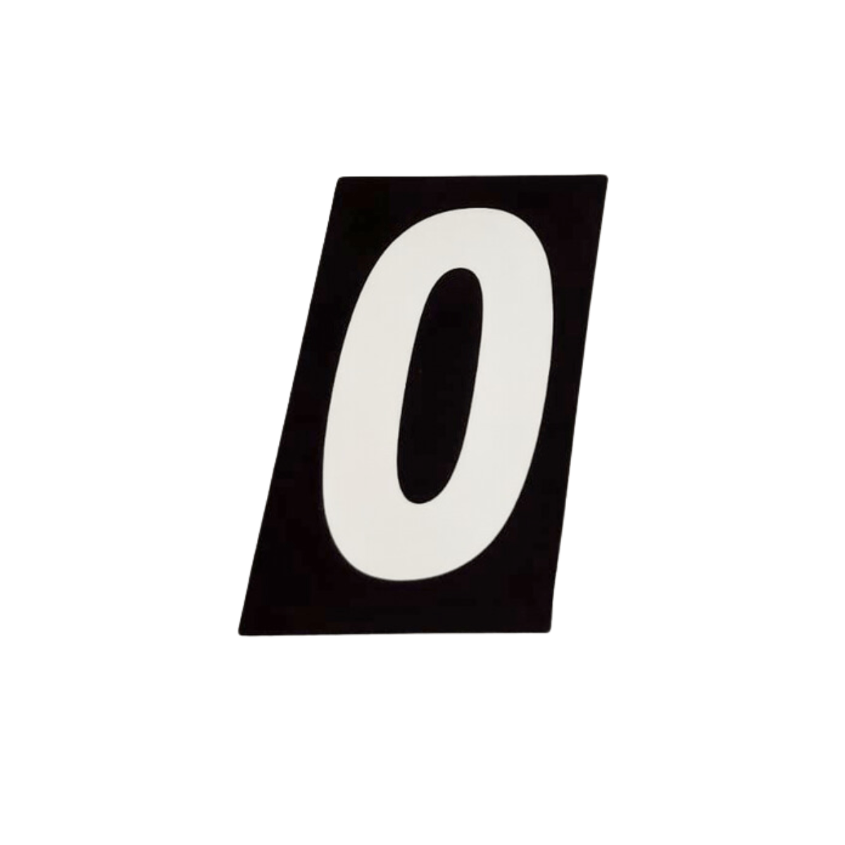 numero 0 pratico numeral prata - 2501