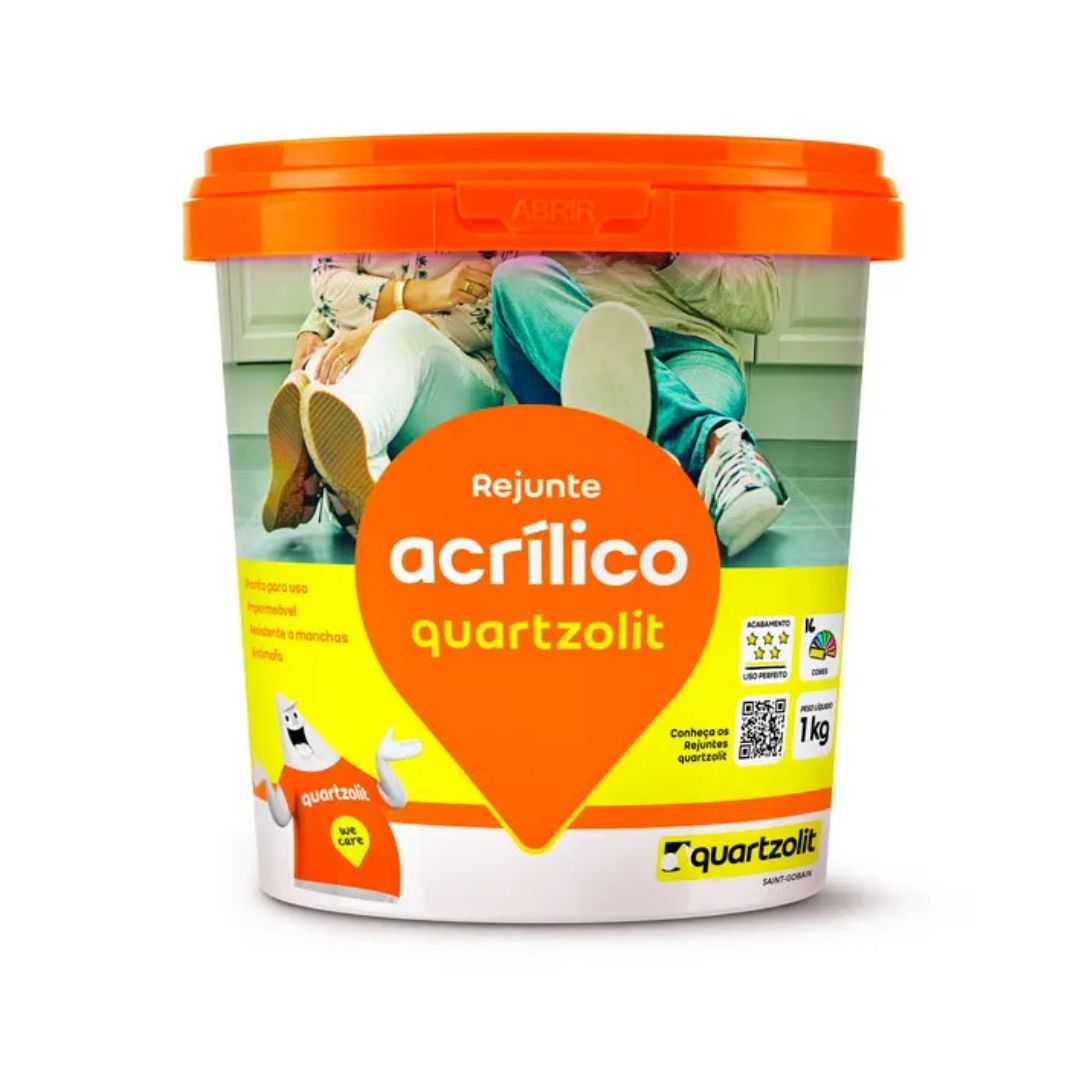Rejunte acrilico 1kg bege