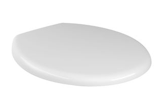 Assento Plástico Almofadado Branco Deca