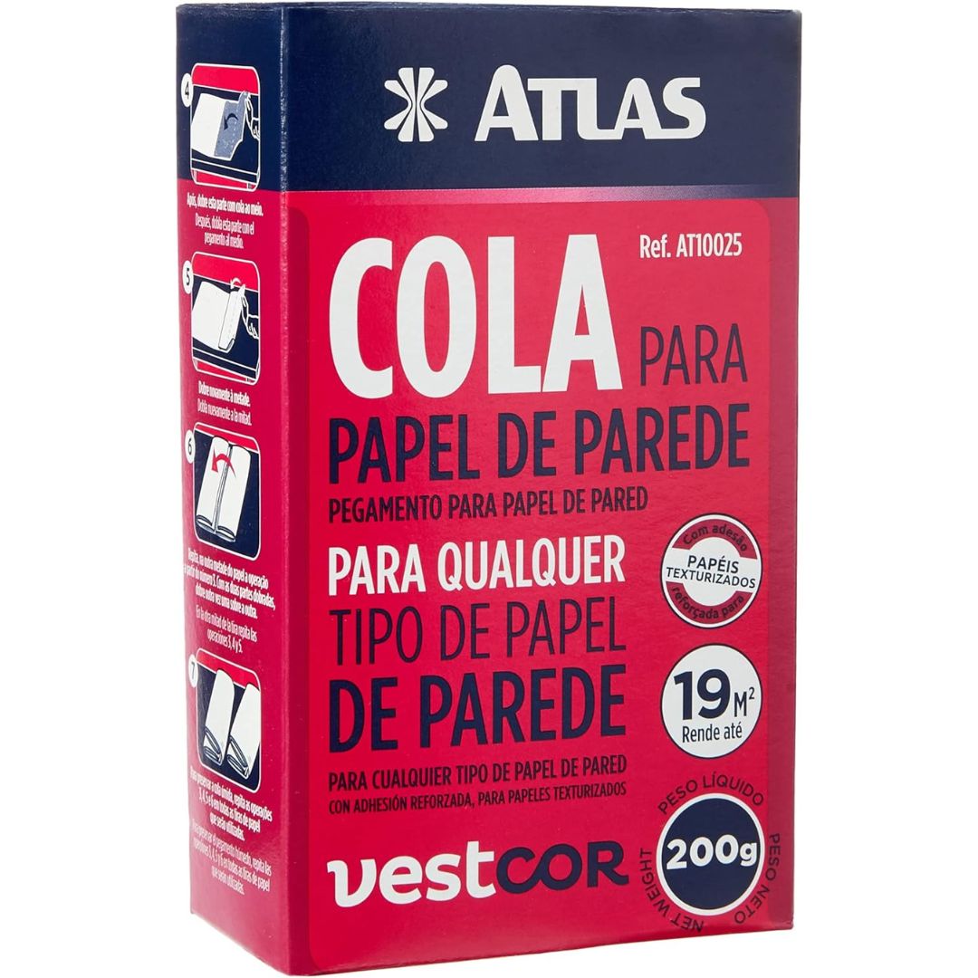 Cola papel de parede 200g