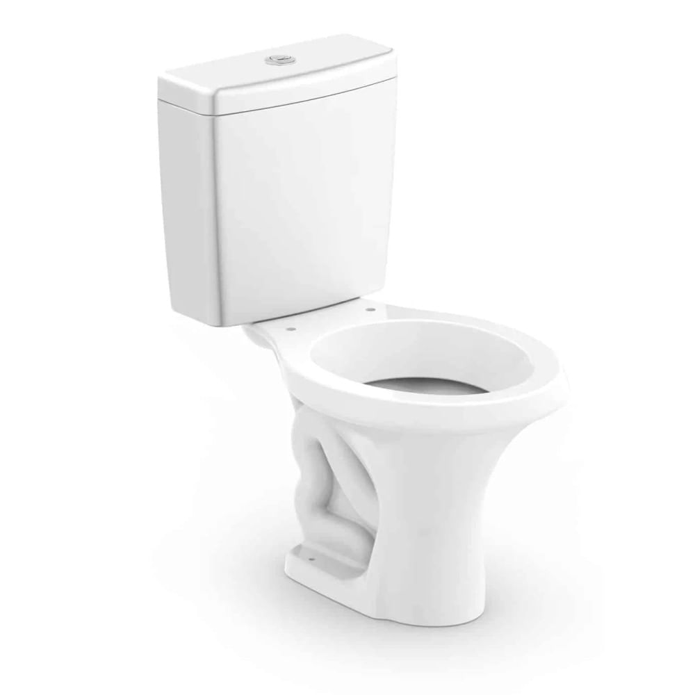 Conjunto Bacia Com Caixa Acoplada Logasa Parati 3x6l Branco