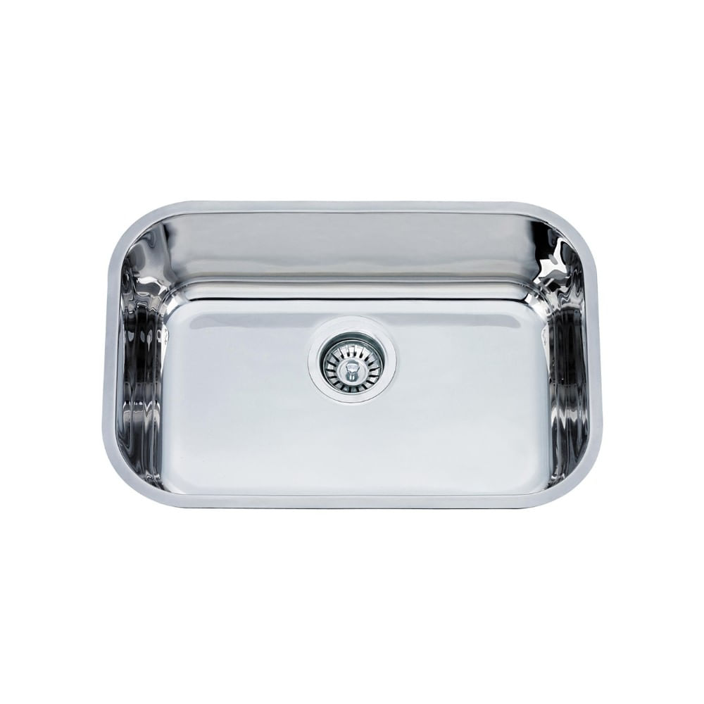 Cuba de Embutir com Válvula Dax Inox Geneva 56x34cm Polida