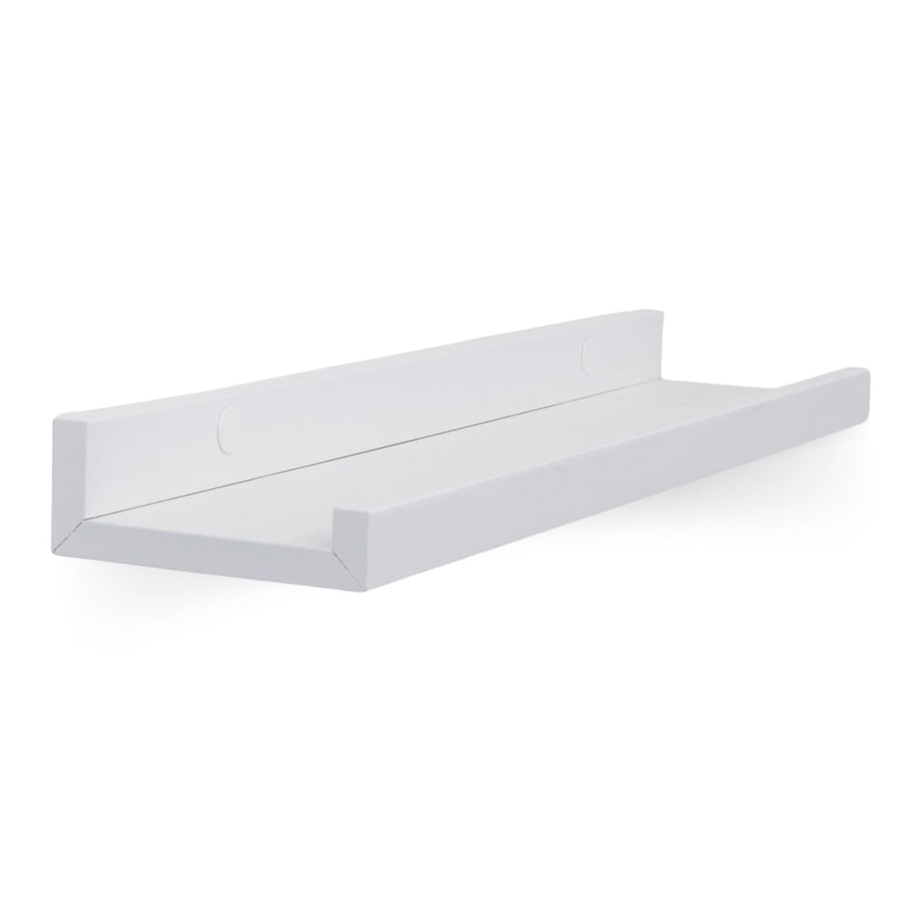 Prateleira Premium Criativa Bemfixa 80x9cm Branca